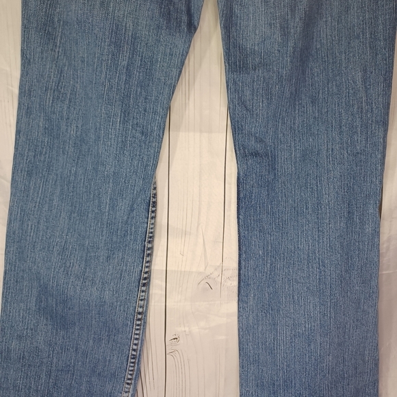 Lucky Brand Dungarees Wondering Scarlett Calassic Blue Denim Jeans - Picture 8 of 14